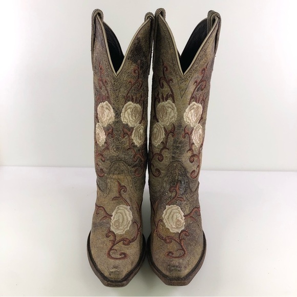 ARIAT Women’s Corazon Shattered Marble Western Cowgirl Boots Leather Size 7.5B - Picture 4 of 8